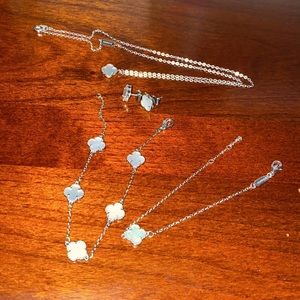 925 sterling silver van cleef & arpels set